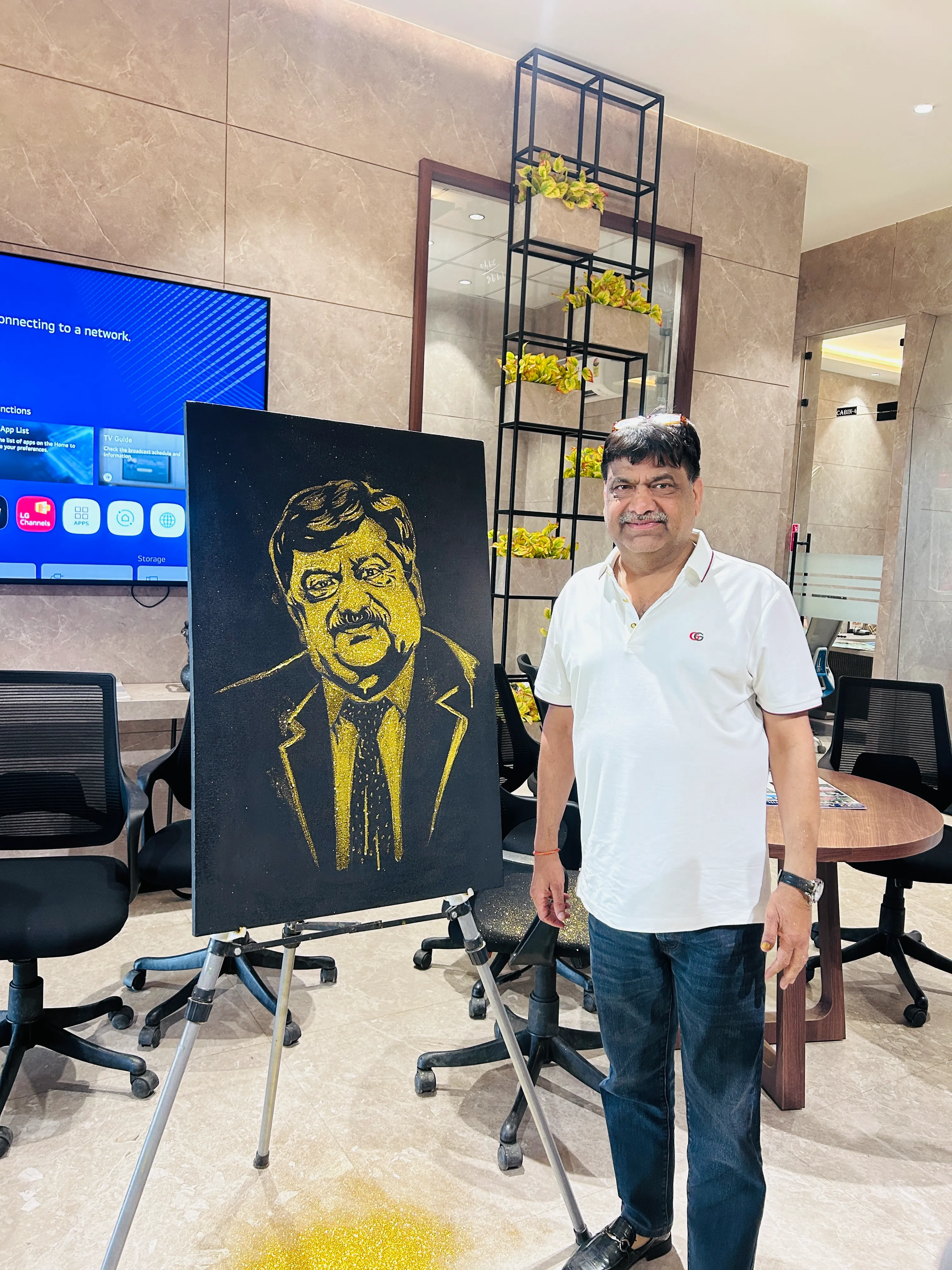 Luxury Glitter Portrait by Artovia Events